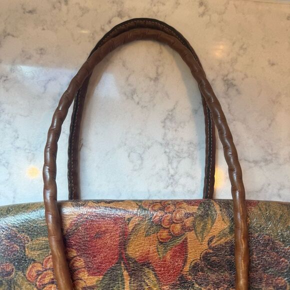 Patricia Nash Fruit/Grape Pattern Leather Bag - Picture 5 of 16
